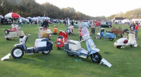 Scooters Go Over Big at Amelia Island Concours d’Elegance 2017 Image